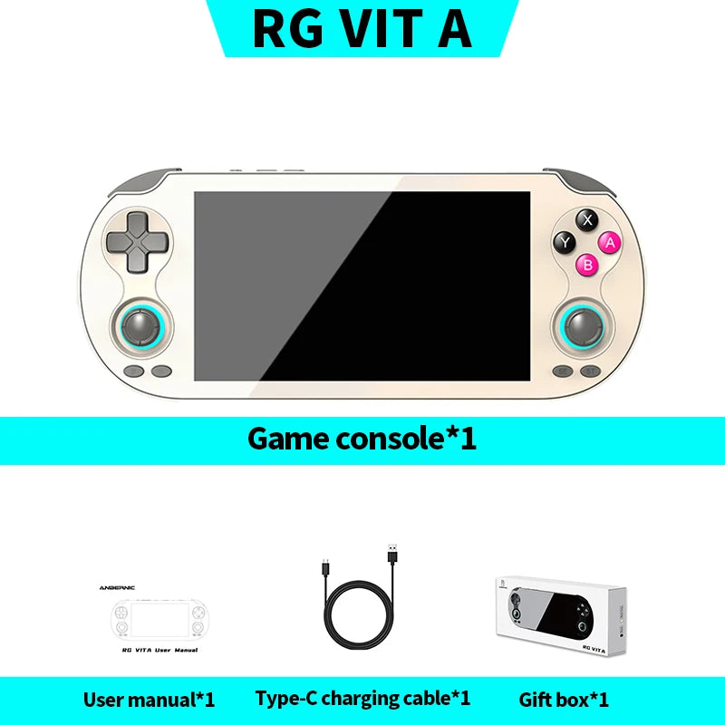 Anbernic RG Vita Handheld Gaming Console With IPS Touchscreen