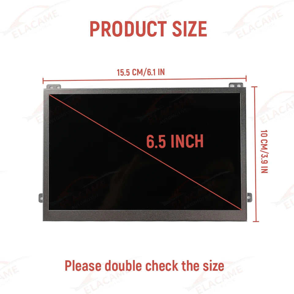 Elacame LCD Touch Screen Replacement For Volkswagen MIB Radio Display