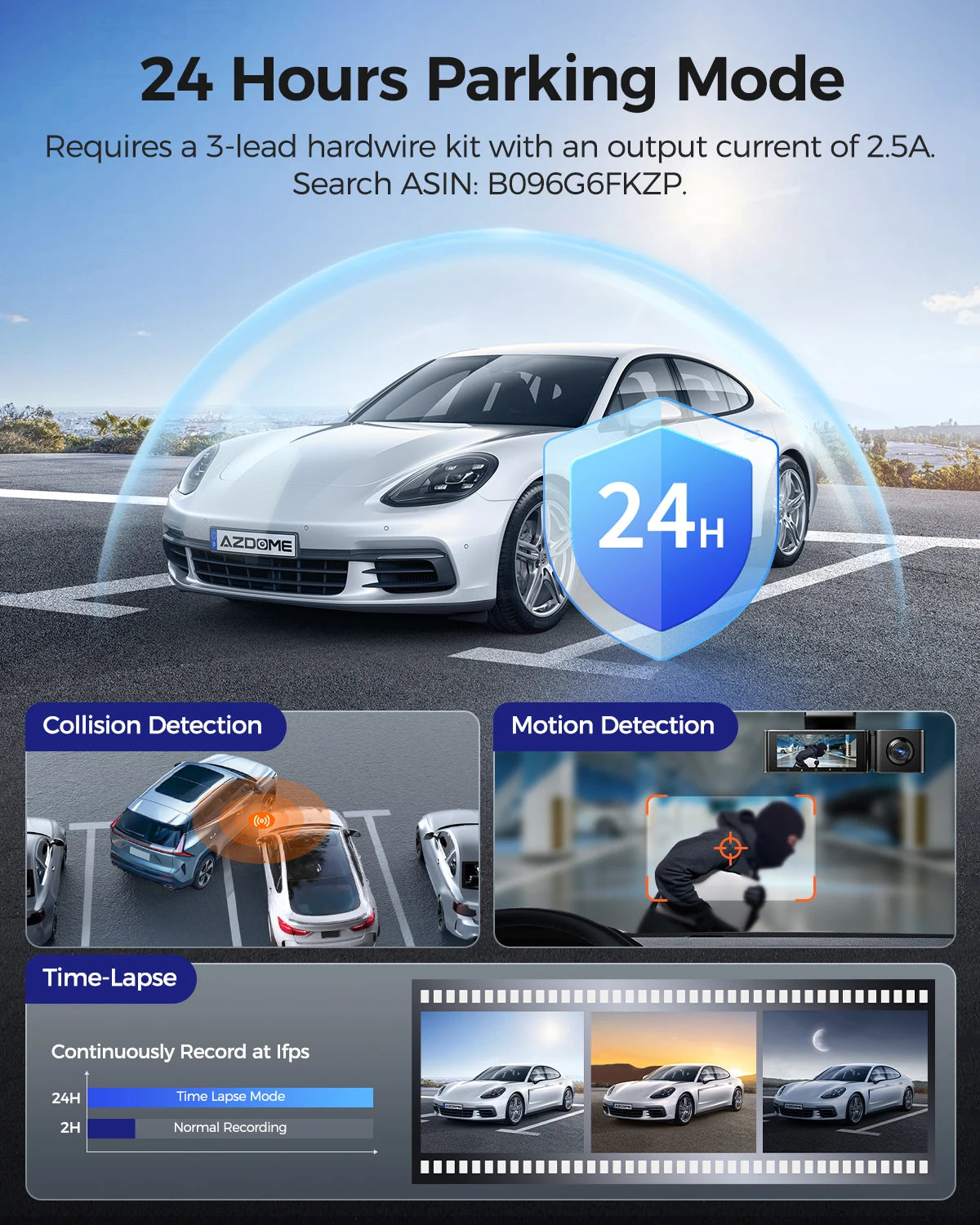 Azdome M550 Max 4K Dash Cam With Advanced Night Vision