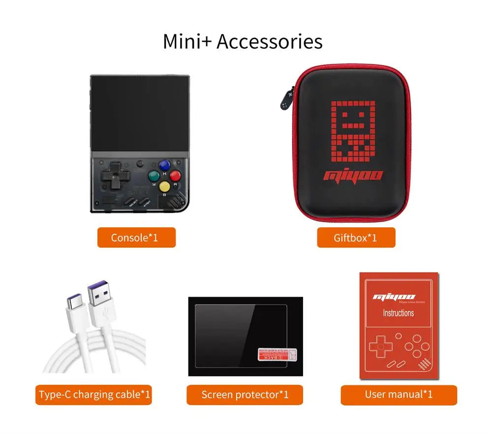 Miyoo Mini Plus Retro Handheld Game Console Emulator