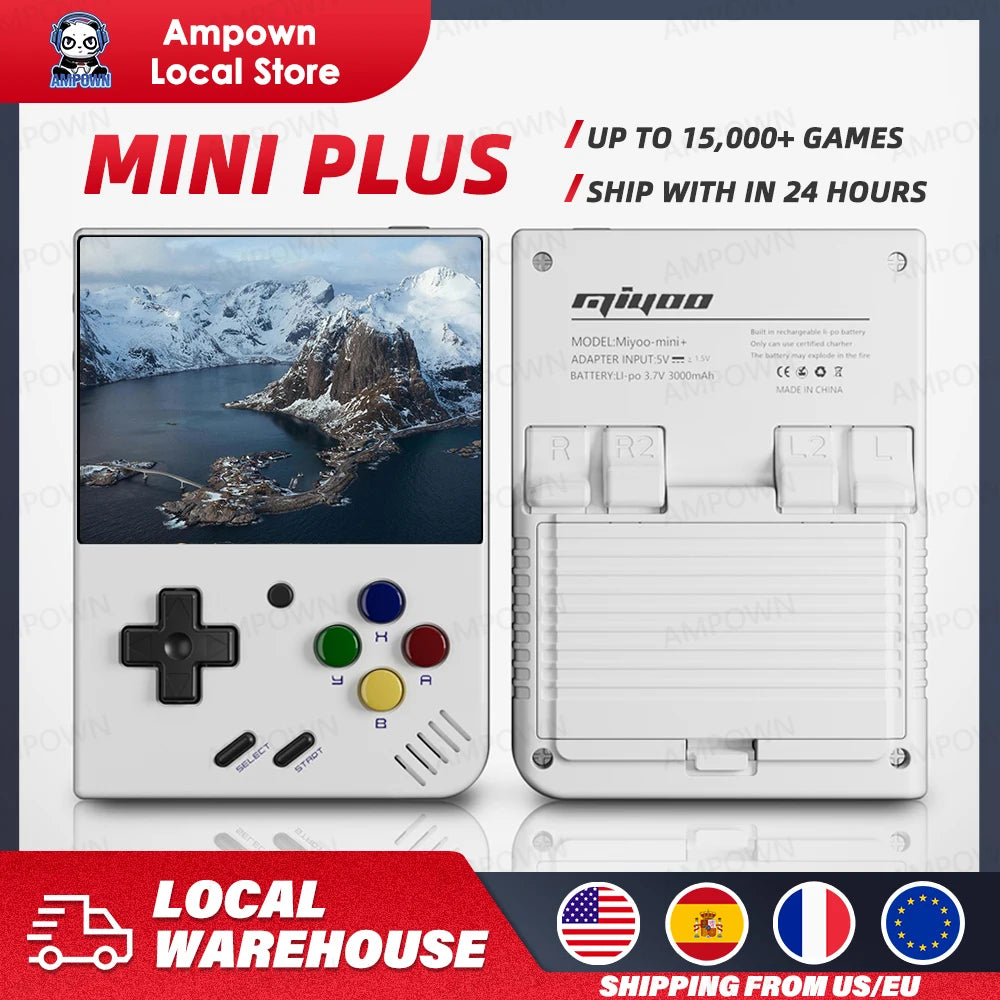 Miyoo Mini Plus Portable Retro Handheld Gaming Console