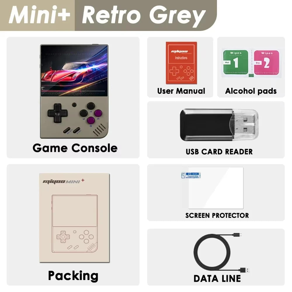 Miyoo Mini Plus Portable Retro Handheld Gaming Console