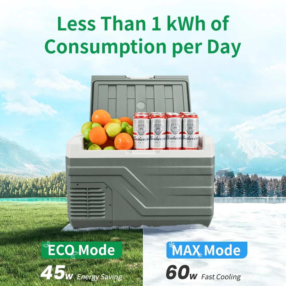 Alpicool 12V 24V Compressor Car Refrigerator Portable Fridge Freezer