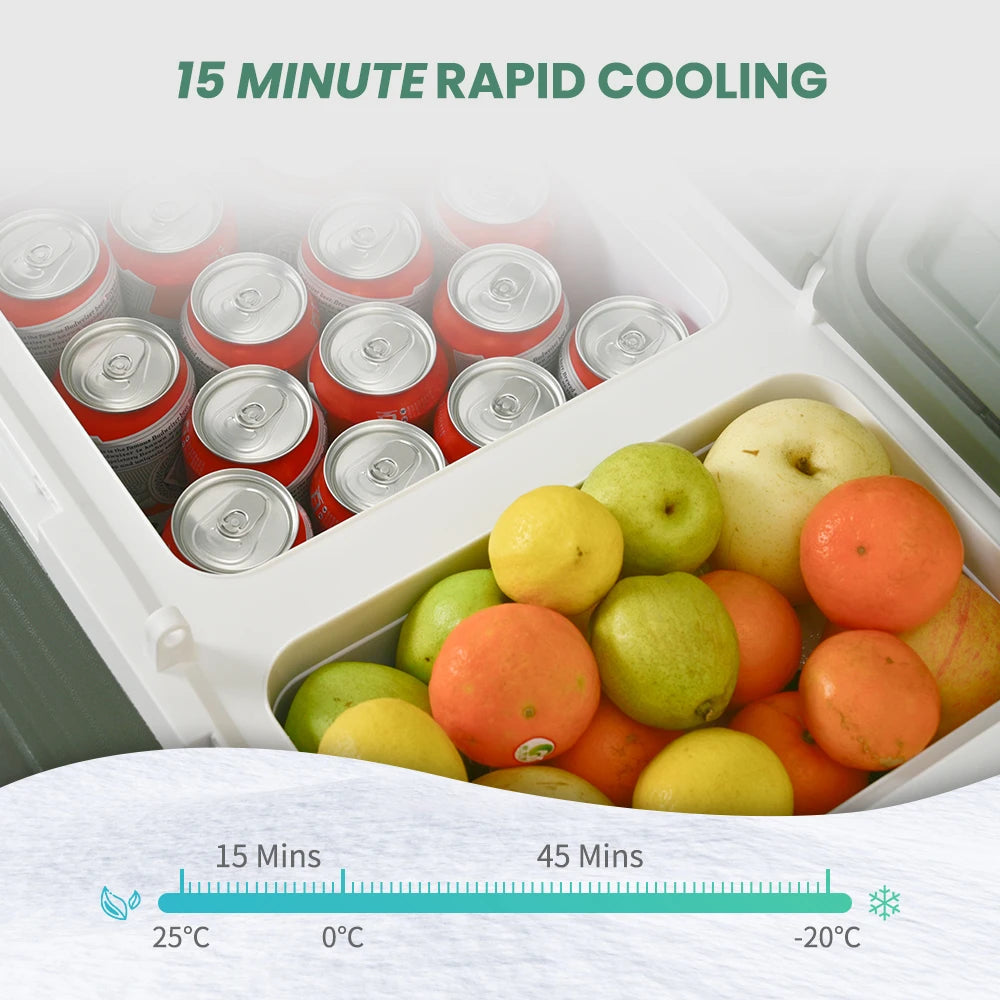 Alpicool NLS Portable Compressor Car Refrigerator And Cooler