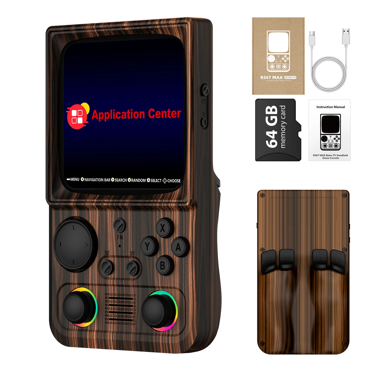 AISLPC R36T MAX Retro Handheld Game Console With WiFi Multiplayer