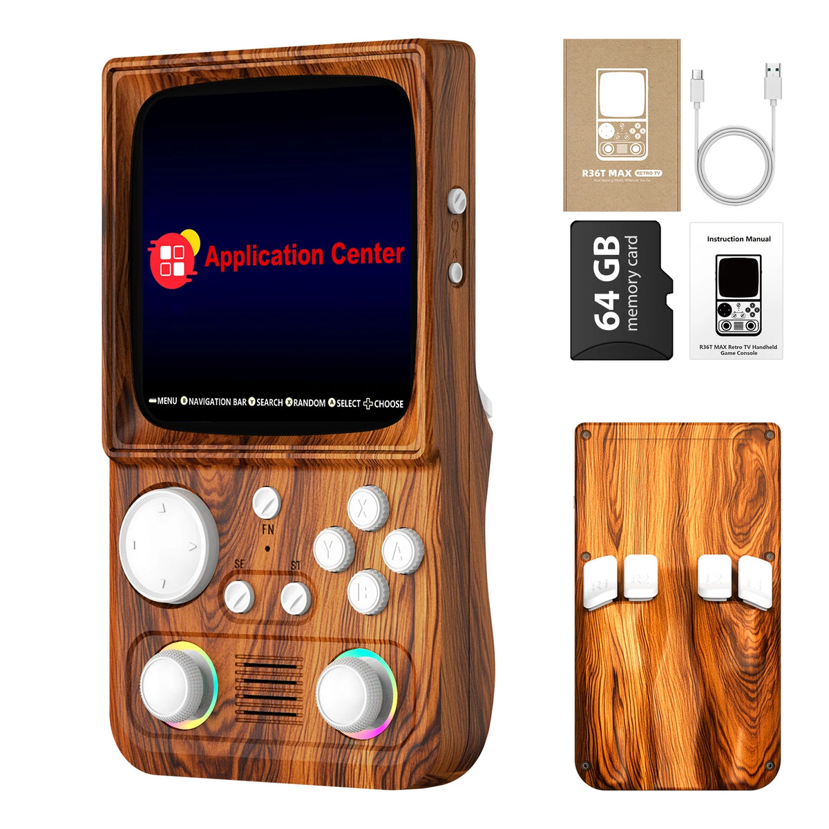 AISLPC R36T MAX Retro Handheld Game Console With WiFi Multiplayer